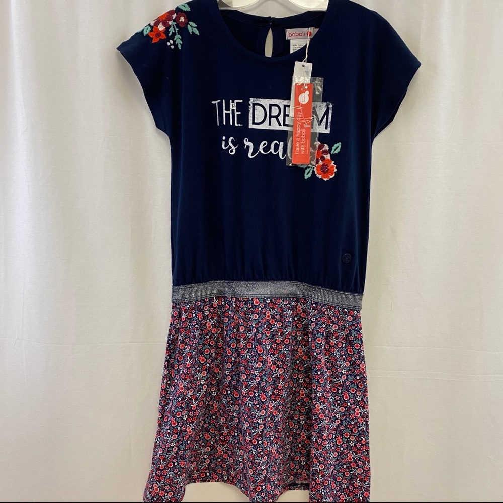 Boboli girl dress Size 12y NWT